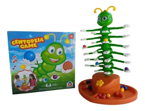 Jogo Da Centopeia Maluca Game Luz E Som Lançamento Braskit