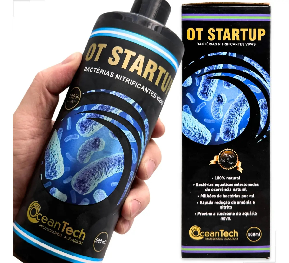 Acelerador Biológico Start-up 500ml Oceantech Aquario Lago