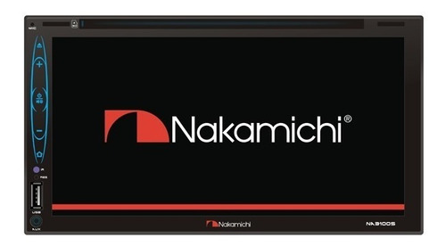 Estéreo 2din  Nakamichi Na3100 + Bocinas 6.5 Bluetooth Dvd