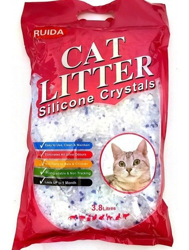 Silica Gel Cat Litter 7.6 Litros