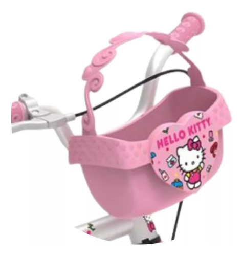 Bicicleta Aro 14 Hello Kitty Brinquedos Bandeirante