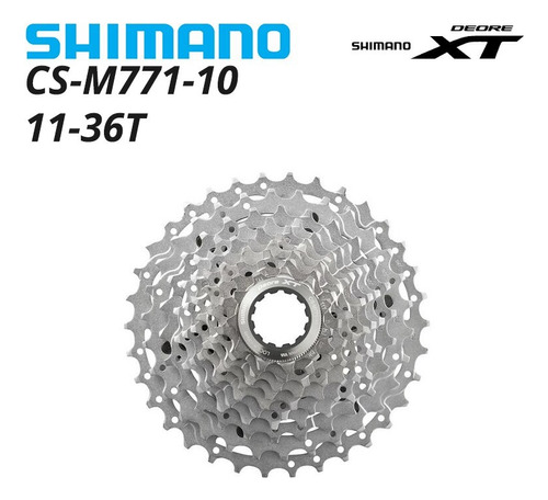 Cassette Shimano Deore Xt 10v Cs-m771-10+envío Gratis