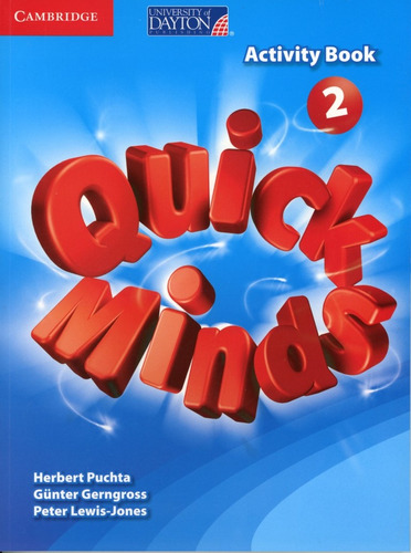 Quick Minds 2 Activity Book **novedad 2018** - Puchta, Gerng