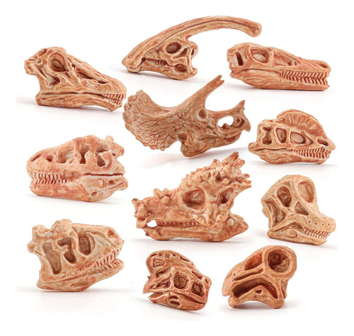 11pcs Mini Huesos De Dinosaurio Para Caja De Arena Jugu...