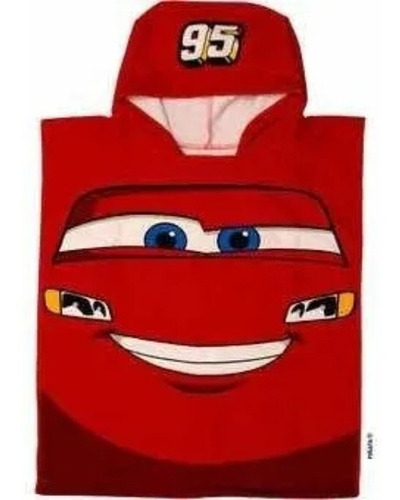 Ponchito Secado Rápido, Rayo Mcqueen De Piñata