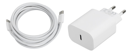 Cable De Carga Pd Usb C De 25 W Para Ios Xs Block, 6.6 Pies