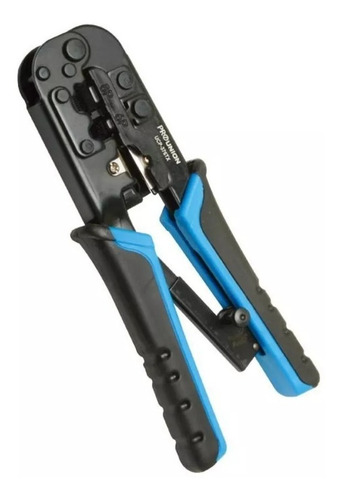 Imagen 2 de 4 de Pinza Crimpeadora Cable Red Utp Fichas Rj9 Rj11 Rj45 Proskit