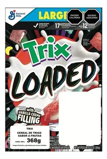 2 Pza Cereal De Trigo General Mills Trix Sabor Frutas 368 G