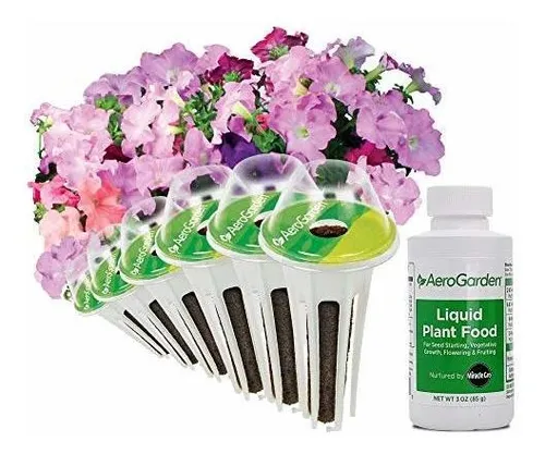 Semilla Aerogarden En Cascada Flor De La Petunia Pod Kit.