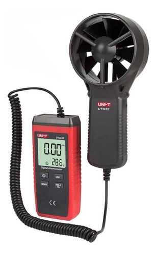 Mini Anemometro Digital Uni-t Ut363s, Velocidad Y Temperatur