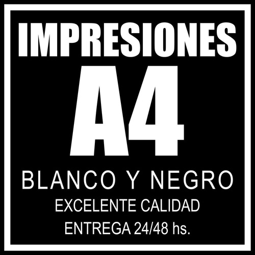 Fotocopias Impresion Blanco Y Negro Bajadas Pdf Word Mercado Libre Fotocopias Impresion Blanco Y Negro Bajadas Pdf Word Mercado Libre