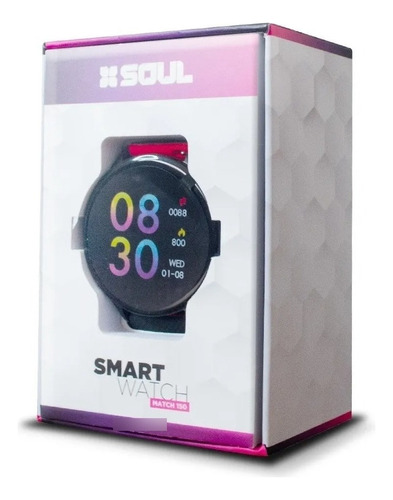 Reloj Smartwatch Sport Soul Sw68k Color del bisel Negro