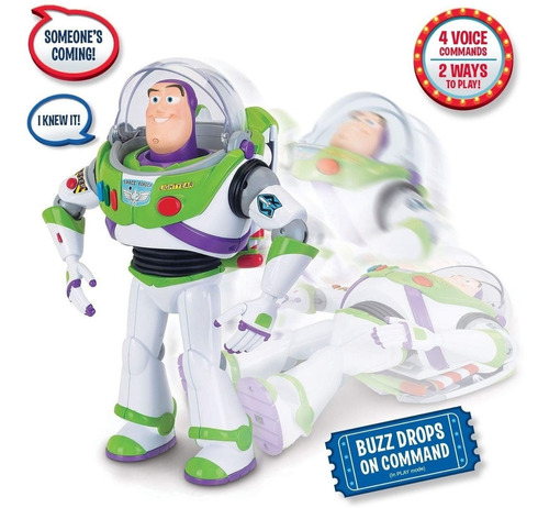 Toy Story 4 Buzz Lightyear Se Cae Y Habla New 64432 Bigshop 