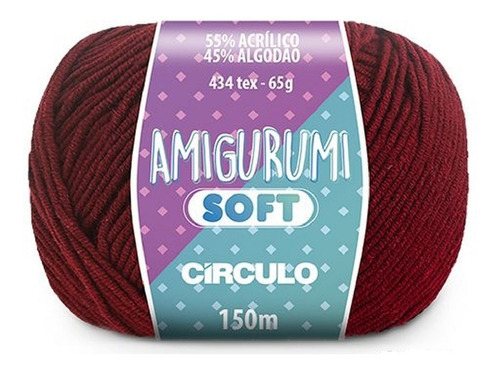 Fio Amigurumi Soft - Circulo Cor 3668 - VELUDO