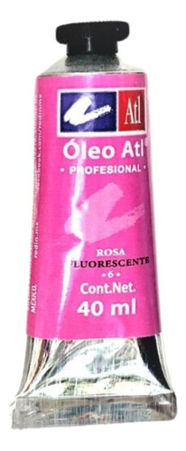 Oleo Atl T-14 Tubo Blister Pintura Arte Colores A Escoger Color del óleo Rosa fluorescente