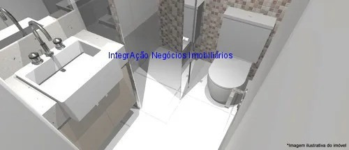 Imagem 13 de 13 de Apartamento 42m², 01 Dormitório, 01 Banheiro E 01 Vaga Na Garagem. Condomínio Com Portaria, Segurança 24hrs, Piscina Coberta, Academia, Salão De Fest - 21093001 - 70158109