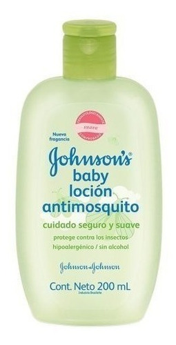 Locion Antimosquitos Johnson's Baby 200 Ml