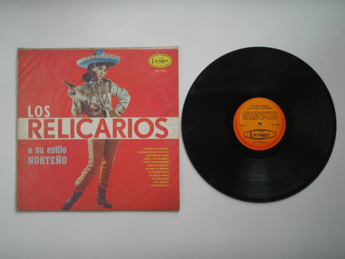 Lp Vinilo Los Relicarios Su Estilo Norteño Edi Colombia 1980