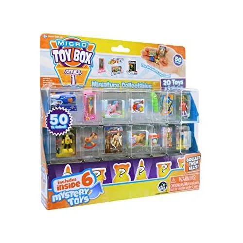 World's Smallest Micro Toy Box 1 Mini Coleccionables Ju...