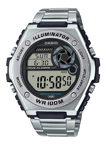 Reloj Casio Digital Varon Mwd-100hd-1av