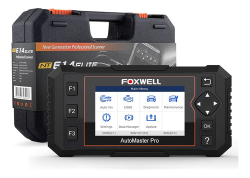 Escáner Automotivo Foxwell Nt614 Elite Obd2 Abs Srs Motor At