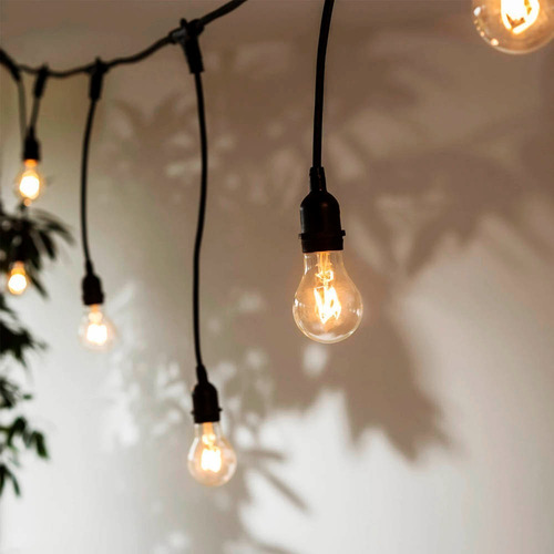Imagen 9 de 10 de Bombillo Led Vintage Filamentos Tipo Edison Luz Calida 2700k