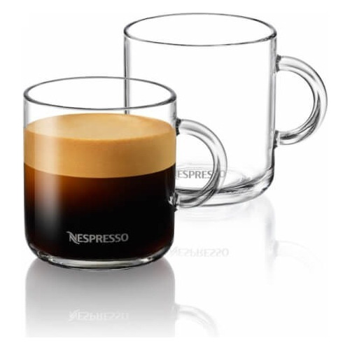 Tazas Cristal Vertuo Mug Nespresso Set De 2  