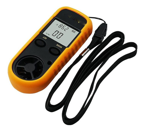Wdbby Digital Anemometer -m Wind Speed Meter Temperature