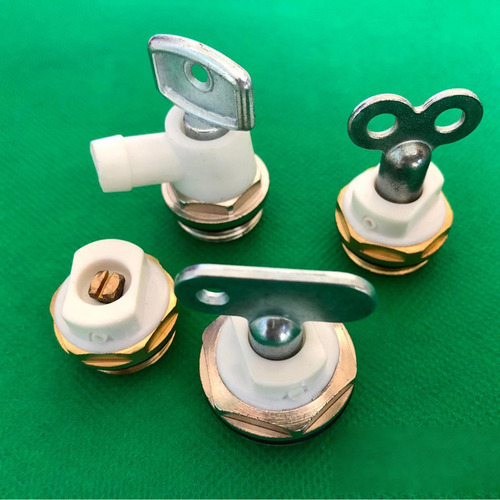10x Llaves De Radiador De Enchufe Cuadrado, Llave De C Zinc