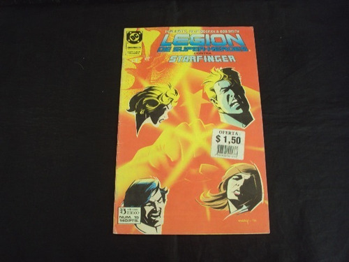 Legion De Superheroes # 15 - Contra Starfinger (zinco)