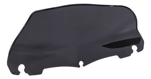 Parabrisas Ondulado Negro 23 Cm Para Harley Davidson Touring