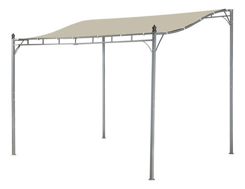 Toldo Vela Sombra P/ Patio Jardin Exterior Impermeable 2.5mt