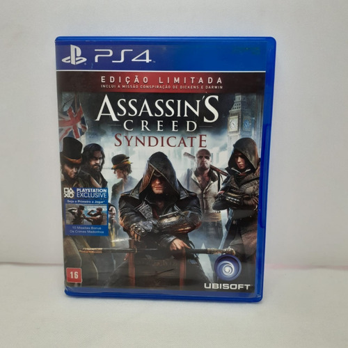 Assassins Creed Syndicate Jogo Para Ps4 Mídia Física