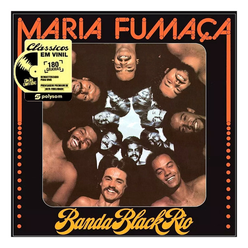 Lp Banda Black Rio Maria Fumaça 1977 - 2013 Br L A C R A D O