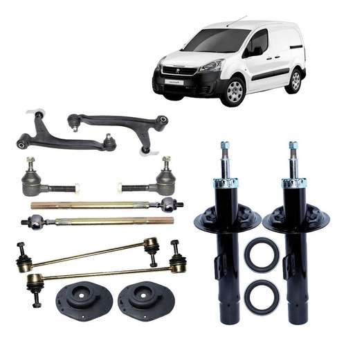 Kit Suspension Delantera Para  Peugeot Partner 1.9 Dw8 01-03