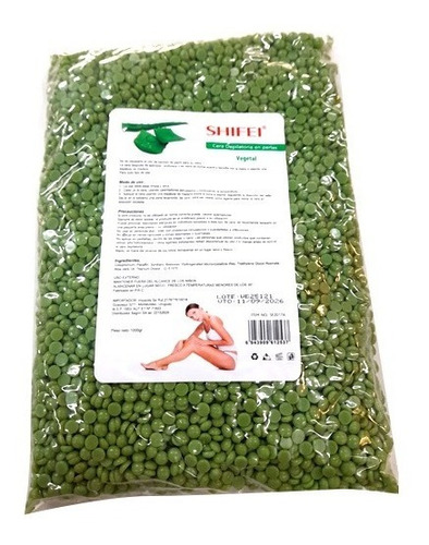 Cera Shifei Vegetal Perlada 1 Kilo