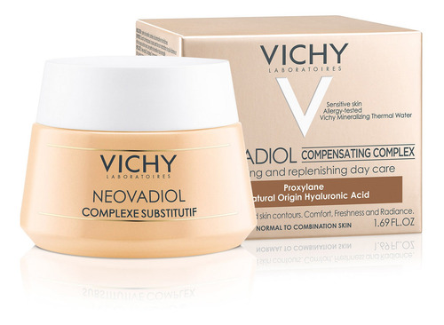 Imagen 3 de 11 de Vichy Neovadiol Complejo Sustitutivo Piel Normal A Mixta 50g