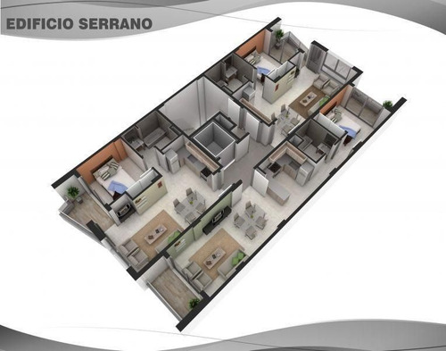 Imagen 4 de 18 de Departamento En Venta En Edificio Serrano
