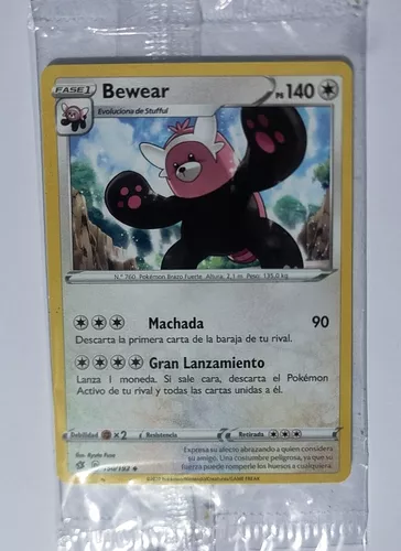 Carta Pokemon Bewear