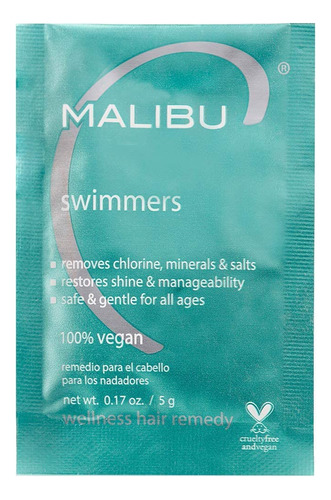 Malibu C Remedio Capilar De Bienestar Para Nadadores (1 Paq.