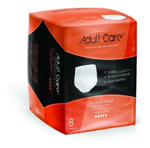 Adult Care Ropa Interior Descartable Xg X 16 Pañales