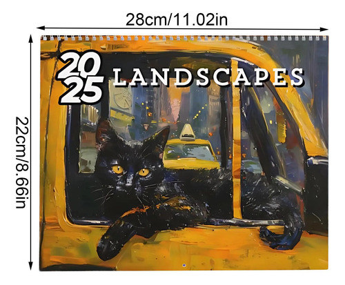 Calendario 2025 Calendario De Pared Colgante Calendario Mens