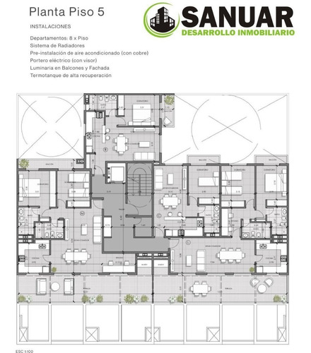 Imagen 4 de 14 de Preventa De Departamentos 1 Dormitorio B° General Paz!!