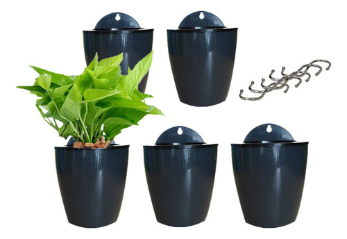 Paquete De 5 Macetas Perezosas Plantas Colgantes De Agua Pot