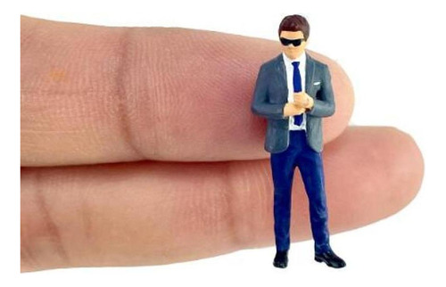 4 Piezas Figuras De En Miniatura Figuras 1/64 Decoración De