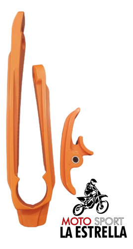 Kit Cadena Slider Acerbis Naranja 