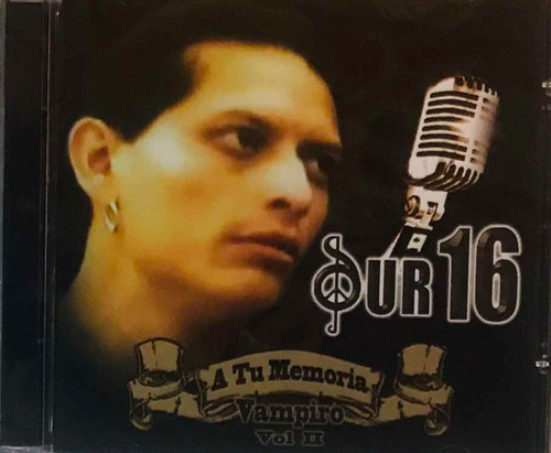 A Tu Memoria Vampiro Vol 2, Sur 16 Cd Nuevo Sellado