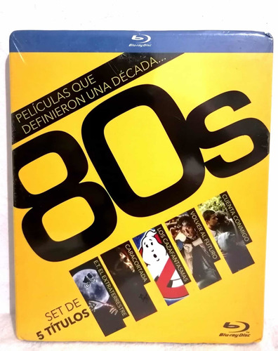 Películas Que Definieron Una Década 80s 5 Blu-ray Original
