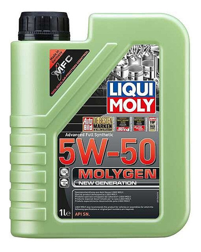 Aceite 5w-50 Full Sintético Liquimoly