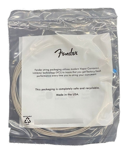 Imagen 4 de 10 de Encordado Fender Super 250l Para Guitarra Electrica 09 - 042